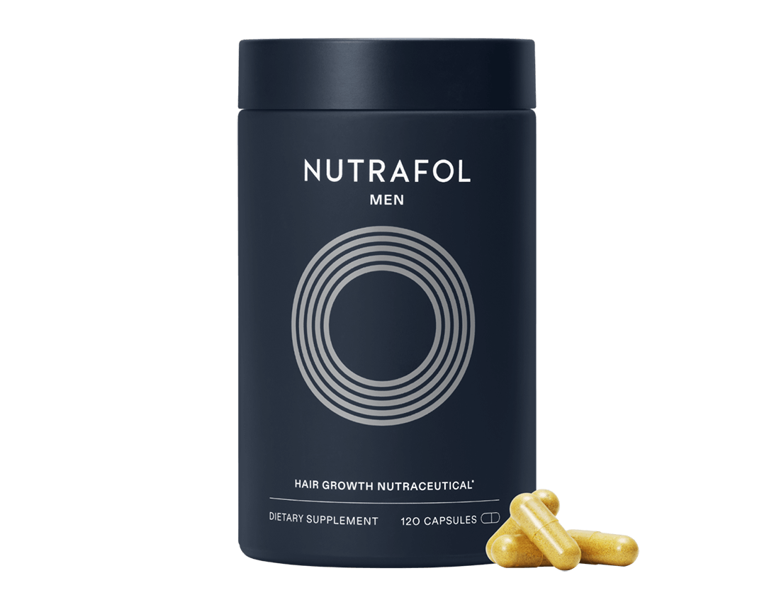 Nutrafol Men - Visible results in as little as 3 months.