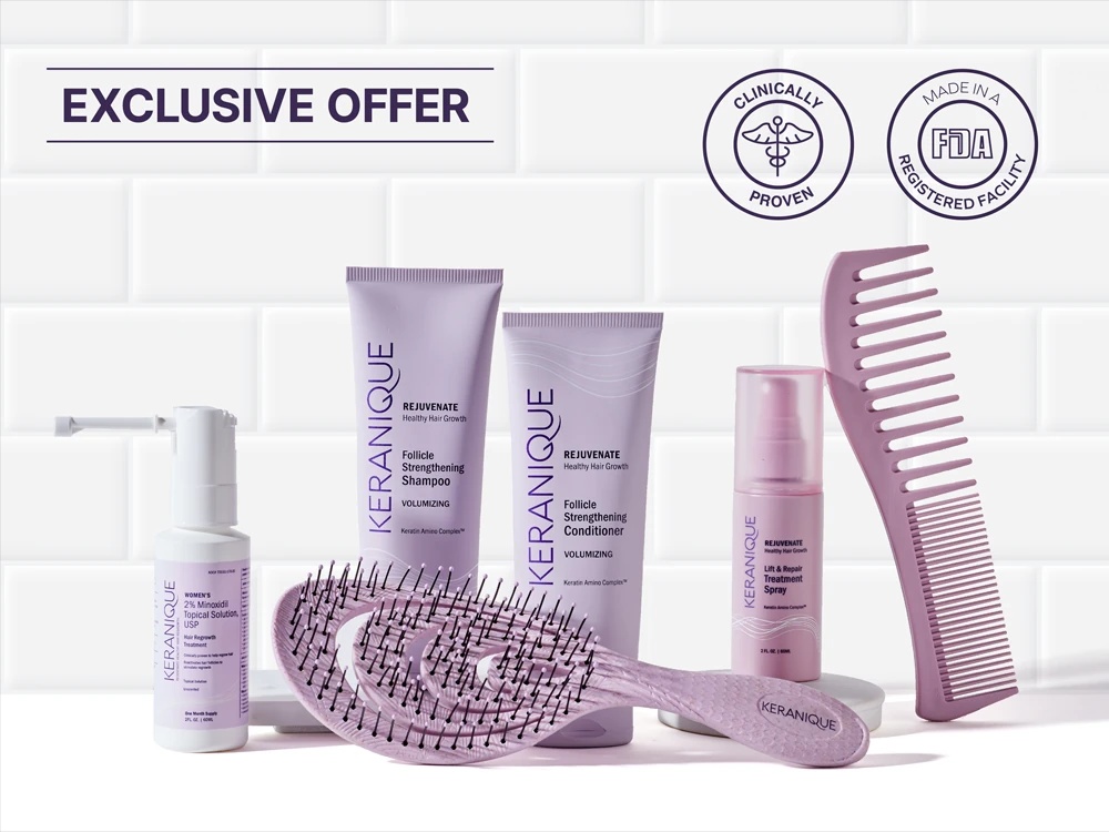 Keranique - Regrow Thicker, Longer, Stronger, Healthier Hair!